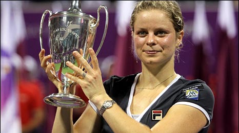 Kim Clijsters lần thứ 3 vô địch WTA Championships.